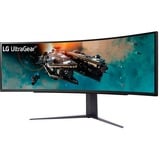 LG UltraGear 49GR85DC-B, Gaming-Monitor 124 cm (49 Zoll), schwarz, DQHD, VA, Curved, AMD Free-Sync Premium Pro, HDR, 240Hz Panel