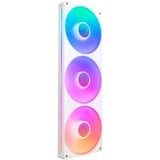 NZXT F360 RGB CORE, Gehäuselüfter weiß