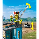 PLAYMOBIL 71650 Action Heroes Baustelle, Konstruktionsspielzeug 