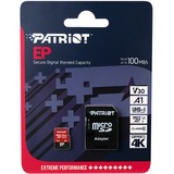 Patriot EP Series 1 TB microSDXC, Speicherkarte rot/schwarz, UHS-I U3, Class 10, V30, A1