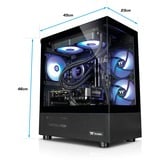 Thermaltake FTW Elite, Gaming-PC schwarz, ohne Betriebssystem