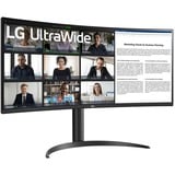 LG 34WR55QK-B, LED-Monitor 86.4 cm (34 Zoll), schwarz, WQHD, VA, USB-C, HDR10, 100Hz Panel