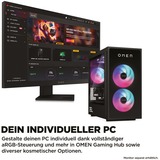 OMEN 35L Gaming Desktop GT16-0081ng, Gaming-PC schwarz, Windows 11 Home 64-Bit