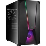 SilverStone FARA V1M PRO, Tower-Gehäuse schwarz, Tempered Glass