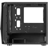 SilverStone FARA V1M PRO, Tower-Gehäuse schwarz, Tempered Glass