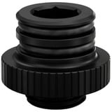 EKWB EK-Quantum Torque Push-In Adapter M 7 - Black, Verbindung schwarz