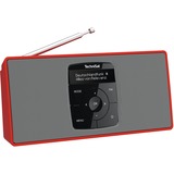 TechniSat DIGITRADIO 2 S rot/silber, DAB+, UKW, Bluetooth