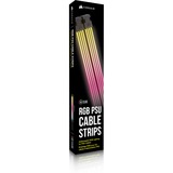 Corsair iCUE ARGB PSU Cable Strips, LED-Streifen 2x 240mm, für Netzteil-Kabel