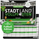 Denkriesen Stadt Land Vollpfosten - Fußball Edition, Partyspiel A4-Spielblock