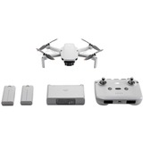 DJI Mini 4K Fly More Combo, Drohne hellgrau, Motorisierte 3-Achsen-Stabilisierung