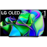 LG OLED83C34LA.AEU, OLED-Fernseher 210 cm (83 Zoll), schwarz/dunkelsilber, UltraHD/4K, HDR, Smart TV, PVR, 120Hz Panel