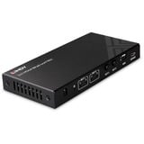 Lindy 2x2 8K60 Matrix HDMI Switch schwarz, EDID Management, Fernbedienung