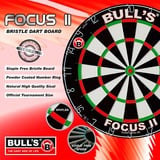 BULL'S Focus Bristle Dartboard, Geschicklichkeitsspiel 