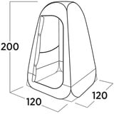 Easy Camp Pop-up-Umkleide-/ Duschzelt Vik Utility Tent grau, Modell 2025