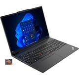 Lenovo ThinkPad E16 AMD G2 (21M5002GGE), Notebook schwarz, Windows 11 Pro 64-Bit, 40.6 cm (16 Zoll) & 60 Hz Display, 512 GB SSD