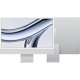 Apple iMac 59,62 cm (24") M3 2023 CTO, MAC-System silber, macOS,  Amerikanisch