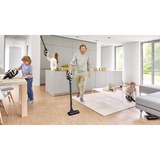 Bosch Serie 8 Akkustaubsauger Unlimited Gen2 BSS825FRSH, Stielstaubsauger schwarz/weiß, POWER FOR ALL ALLIANCE