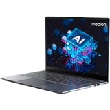 Medion SPRCHRGD 14 S2 (MD62721), Notebook grau, Intel® Core™ Ultra 5 228V, Intel® Arc™ Graphics 130V, 32 GB LPDDR5X, 512 GB (512 GB SSD), Windows 11 Home 64-Bit