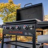 Blackstone 36" Griddle Grillstation, Gasgrill mit Deckel schwarz, 4 Grillzonen, 17,5kW