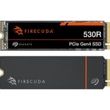 Seagate FireCuda 530R 2 TB mit Kühlkörper, SSD PCIe 4.0 x4, NVMe 1.4, M.2 2280, mit Kühlkörper