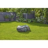 GARDENA Mähroboter smart SILENO free 600m² Set grau/türkis, Li-Ionen Akku, mit smart Gateway, LONA-Technologie