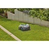 GARDENA Mähroboter smart SILENO free 600m² Set grau/türkis, Li-Ionen Akku, mit smart Gateway, LONA-Technologie