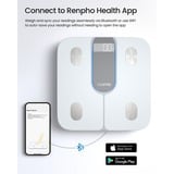 Renpho ELIS 1C , Waage weiß, Bluetooth 4.0 & höher