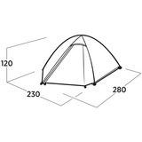 Easy Camp Kuppelzelt Rondane 3 dunkelgrün, Modell 2025