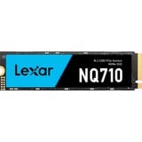 Lexar NQ710 1 TB, SSD schwarz/blau, PCIe 4.0 x4, NVMe 1.4, M.2 2280