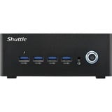 Shuttle XPC nano NA10H7, Barebone schwarz, ohne Betriebssystem