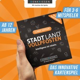 Denkriesen Stadt Land Vollpfosten - Das Kartenspiel Classic Edition 