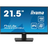 iiyama ProLite XU2293HSU-B7, LED-Monitor 54.5 cm (21.5 Zoll), schwarz (matt), FullHD, IPS, Adaptive-Sync, 100Hz Panel