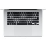 Apple MacBook Air (15") 2024 CTO, Notebook silber, M3, 10-Core GPU, macOS, Amerikanisch, 38.9 cm (15.3 Zoll), 512 GB SSD