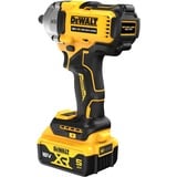 DEWALT Akku-Schlagschrauber DCF891P2T, 18Volt, 1/2" gelb/schwarz, 2x Li-Ion XR Akku 5,0Ah, in TSTAK Box