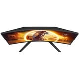 AOC CQ32G4VE Generalüberholt, Gaming-Monitor 81.3 cm (32 Zoll), schwarz/grau, QHD, Fast VA, Curved, HDMI, DP, 180Hz Panel