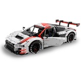 Jamara Audi R8 LMS GT3 1:8 weiß Bricks, Konstruktionsspielzeug 