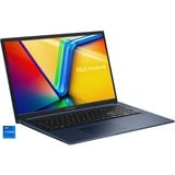 ASUS Vivobook 17 (X1704VA-AU393W), Notebook blau, Windows 11 Home 64-Bit, 43.9 cm (17.3 Zoll), 512 GB SSD