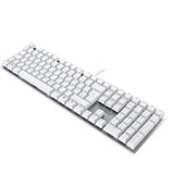 CHERRY KC 200 MX, Tastatur weiß/silber, DE-Layout, Cherry MX2A Silent Red