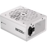 Corsair RM1200x SHIFT White, PC-Netzteil weiß, 1x 12-Pin High Power GPU, 6x PCIe, Kabel-Management, 1200 Watt