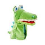 HABA Handpuppe Allesfresser Kroko, Spielfigur 