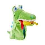 HABA Handpuppe Allesfresser Kroko, Spielfigur 