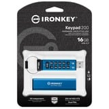 Kingston IronKey Keypad 200 16 GB, USB-Stick USB-A 3.2 Gen 1