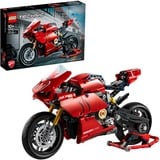 LEGO 42107 Technic Ducati Panigale V4 R, Konstruktionsspielzeug rot