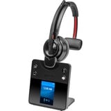 Poly Poly Savi 8410 Office DECT, Headset schwarz, Mono, USB-A, USB-C