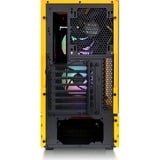 Thermaltake Ceres 350 MX , Tower-Gehäuse dunkelgelb, Tempered Glass x 2