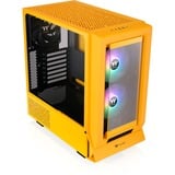 Thermaltake Ceres 350 MX , Tower-Gehäuse dunkelgelb, Tempered Glass x 2