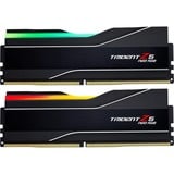 G.Skill DIMM 32 GB DDR5-6400 (2x 16 GB) Dual-Kit, Arbeitsspeicher schwarz, F5-6400J3039G16GX2-TZ5NR, Trident Z5 Neo RGB, AMD EXPO