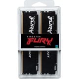 Kingston FURY DIMM 16 GB DDR5-5600 (2x 8 GB) Dual-Kit, Arbeitsspeicher schwarz, KF556C36BBEK2-16, FURY Beast, AMD EXPO