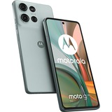 Motorola moto g75 5G 256GB, Handy Succulent Green, Kunstleder, Android 14, 8 GB LPDDR4X