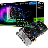 PNY GeForce RTX 5070 Ti ARGB OC, Grafikkarte DLSS 4, 3x DisplayPort, 1x HDMI 2.1